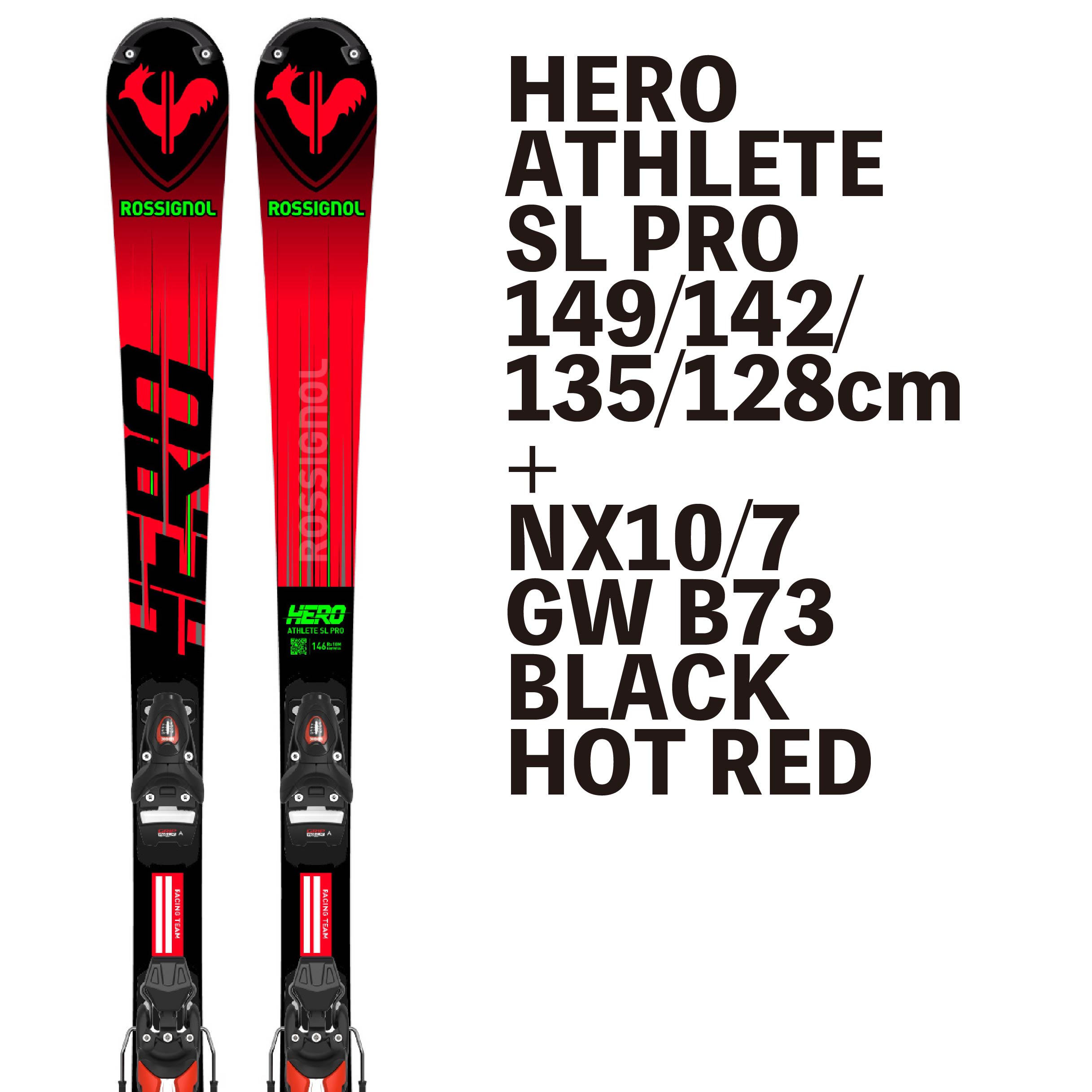 ROSSIGNOL ロシニョール 2023 HERO ATHLETE SL PRO | Ski Shop JoDeL（スキーショップ ヨーデル）