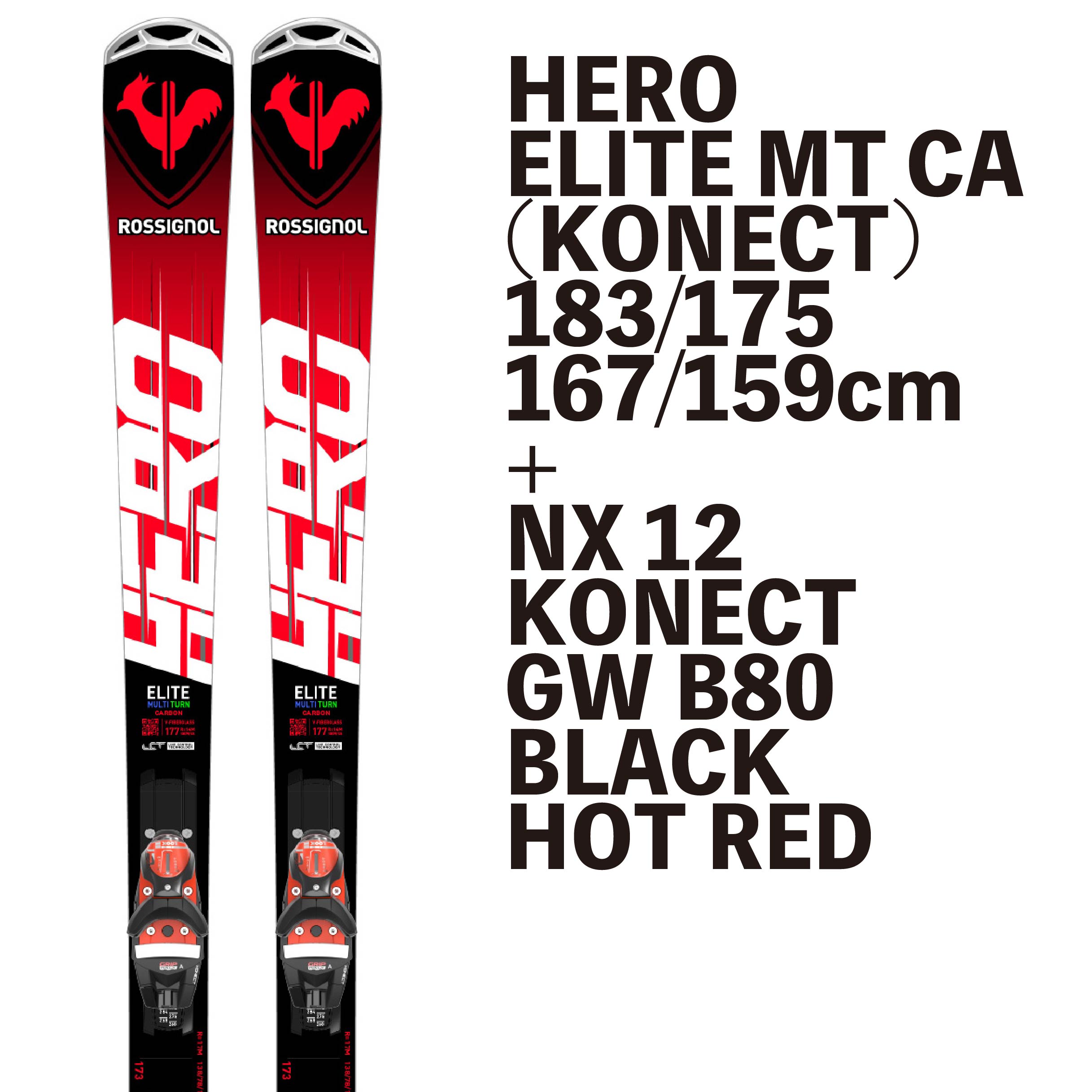 ROSSIGNOL ロシニョール 2024 HERO ELITE MT CA MULTI TURN | Ski Shop ...