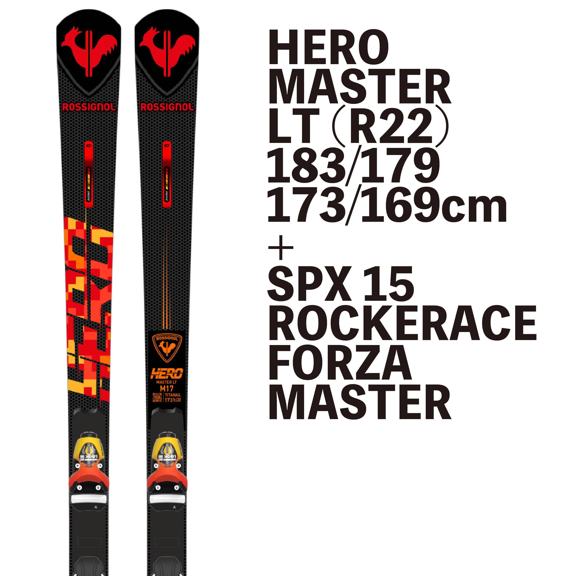新作ウエア タナベスポーツ  2号店ROSSIGNOL ロシニョール スキー板 2023 HERO ATHLETE FIS SL FACTORY  SPX 15 ROCKERACE ビンディング セット 取付無料 22-23 NEWモデル